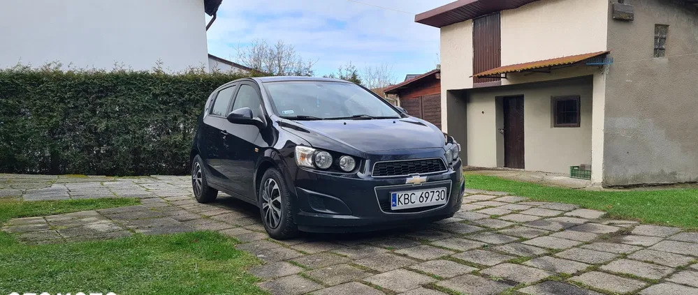 chevrolet bochnia Chevrolet Aveo cena 14400 przebieg: 244500, rok produkcji 2012 z Bochnia